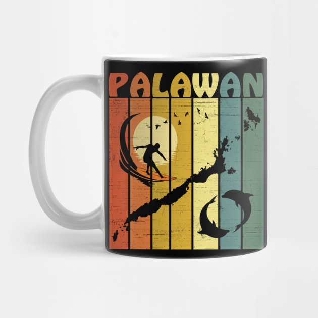 Palawan Surfing by NicGrayTees